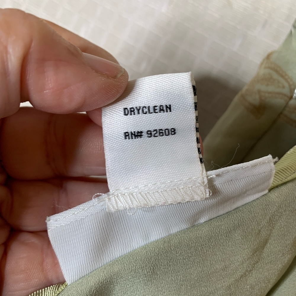 Luciano Dante Floral Silk Skirt Size 4 Fairycore Dainty Coquette Gypsy Flowy - Picture 5 of 5